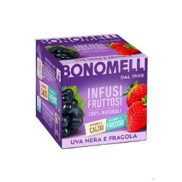 Infusi tea 12 filter uva nera e fragola Bonomelli