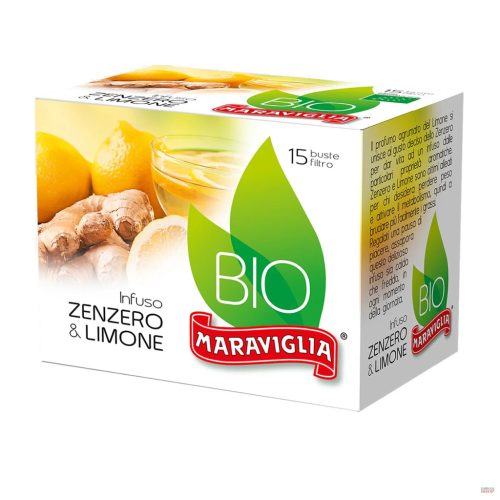 Maraviglia tea 15 db gyömbér és citrom